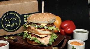 Chicken Manchurian Burger