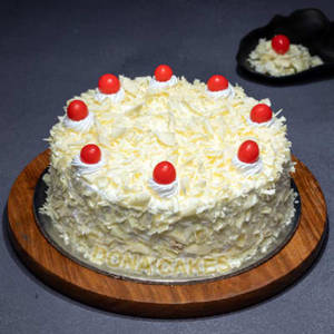 Eggless White Forest Cake [ 450 Grams ]