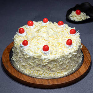 Eggless White Forest Cake [ 450 Grams ]