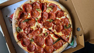 Slice Of Pink (pork) Pizza