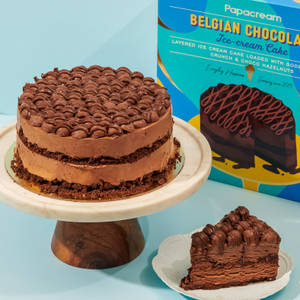Belgian Chocolate Ice Cream Cake 1 L
