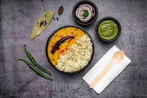 Dal Tadka Rice Bowl