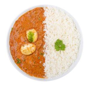 2pcs Egg Curry With Rice