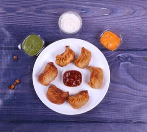 Peri Peri Chicken Momos [4Pcs]