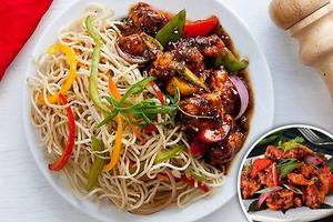 Noodles with Chicken Chilli