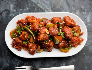 Honey Chilli Potato