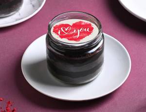 Chocolate Poster Love Jar (Mini 180ml)