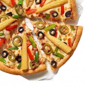 6 Inch Mix Vegetable Baby Corn Pizza