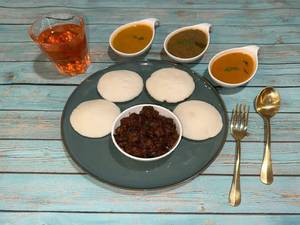 Idli Mutton Roast Combo