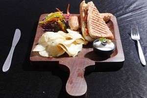 Chicken Tikka Grilled Sandwich