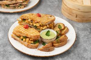 Peri Peri Paneer Tikka Sandwich