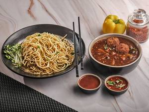 Veg Canton Noodles