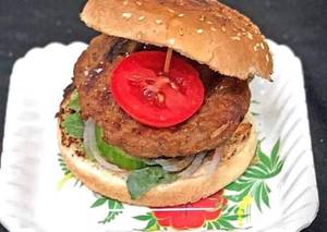 Chicken Keema Burger