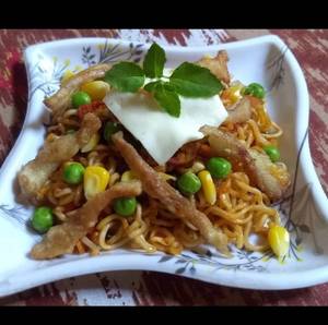 Homemade Chicken Cheese Maggy 