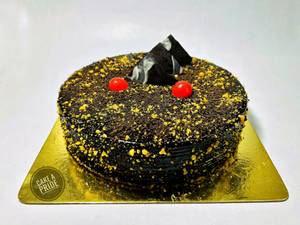 Chocolate German Forest Cake Eggless