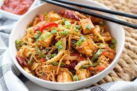 Veg paneer hakka noodles