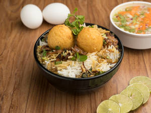 Egg Zafrani Biryani