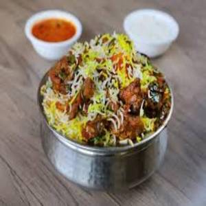 Special Hyderabadi Zaffrani Mutton Dum Biryani( Full)