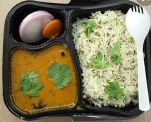 Rice With Dal Fry