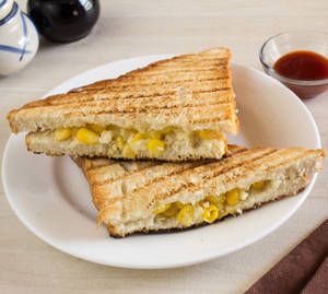 Corn Cheese Grilled Sandwiches 