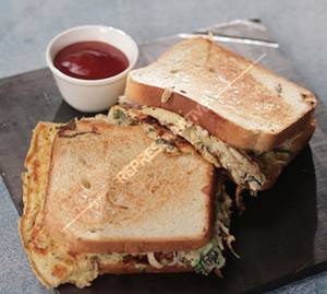 Chicken Bread Omelette                           