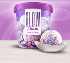 Slow Churn Jamun Ice Cream 500 ML