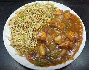 Paneer Manchurian Combo