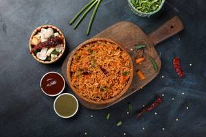 Schezwan Veg Fried Rice 