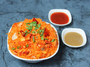 Schezwan Chicken Fried Rice
