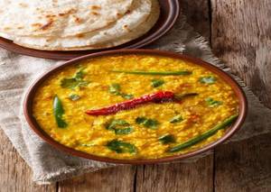 Dal Tadka +  4 Roti Butter