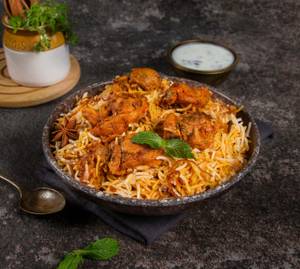 Pepper Boneless Chicken Biryani   