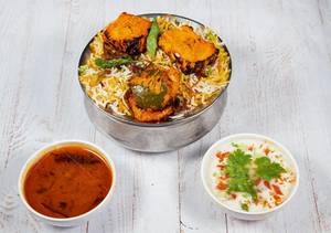 Paneer Tikka Biryani