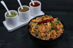 Schezwan Mix Fried Rice Non Veg