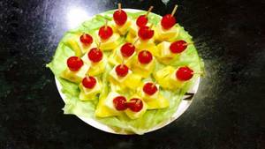 Cheese Cherry Pineapple