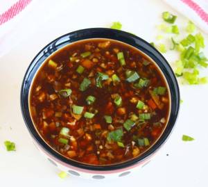 Veg hot & sour soup
