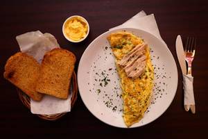 The Complete Meaty Omelette