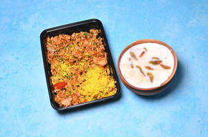 Bhel Puri + Spcl Lassi