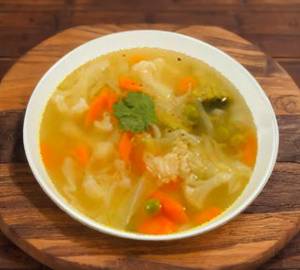 Veg clear soup