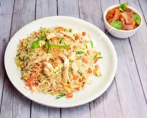Veg Hakka Noodles