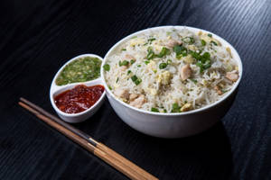 Chicken Burnt Garlic Rice