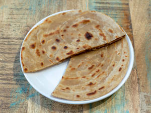 Laccha Paratha Butter