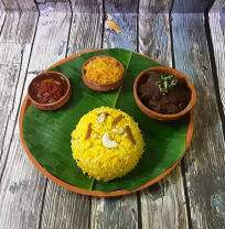 Mutton Kosha(Mangsho Kosha)( 2pcs) with Choice Of  Rice &Pulao