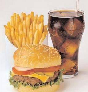 Chicken Patty Burger Combo