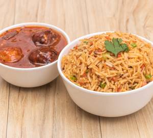 Veg Manchurian Rice