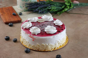 Blueberry Ice Cream Cake (1 Kg)