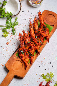 Spicy Tawa Grilled Prawns