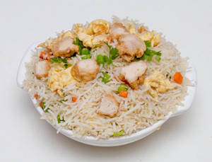 Double Egg Chicken Fried Rice