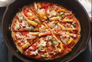 Babycorn Mushroom Paradise Pizza