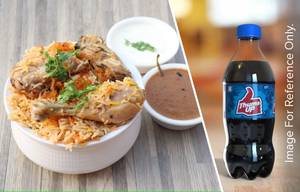 Chicken Dum Biryani + Thumbsup 250Ml