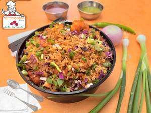 Fried Rice Gobi  Manchurian Mix